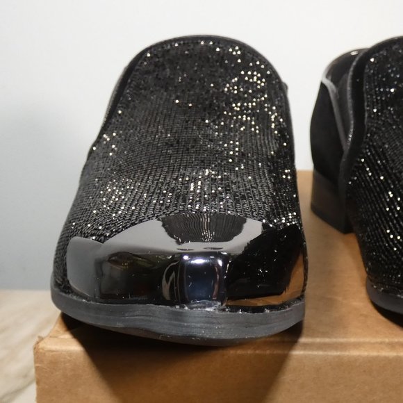 Men\'s Cristiano Sparkling Black Shoes Size 10.5 main image 12
